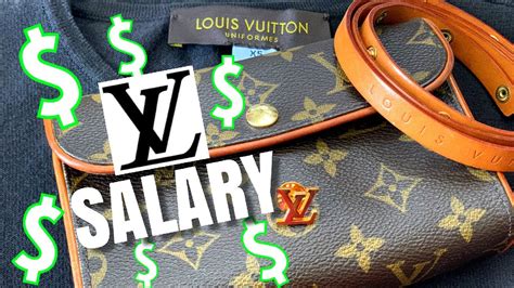 how much do people at louis vuitton get paid|Louis Vuitton salary.